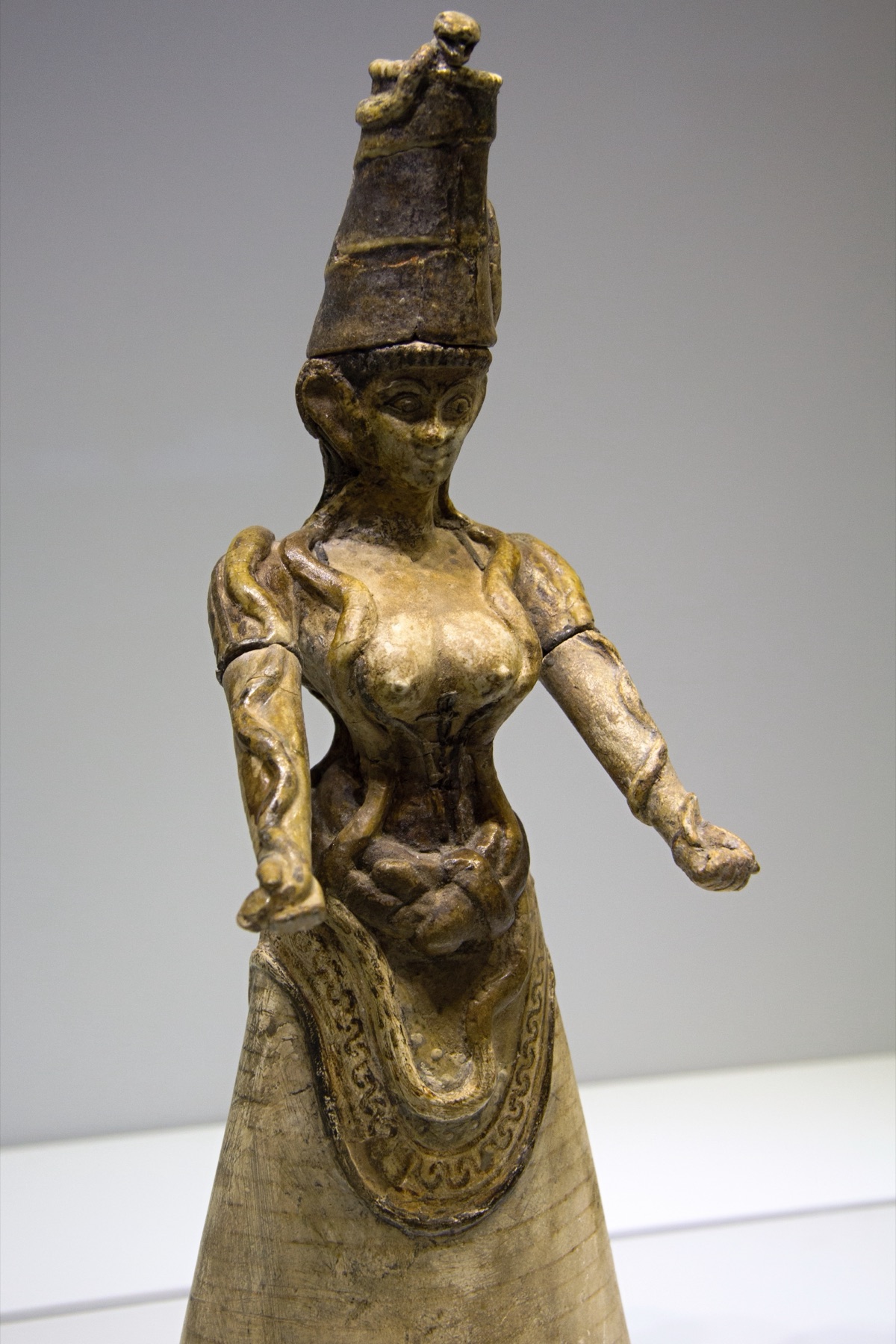 The so-called Snake Goddess from Knossos